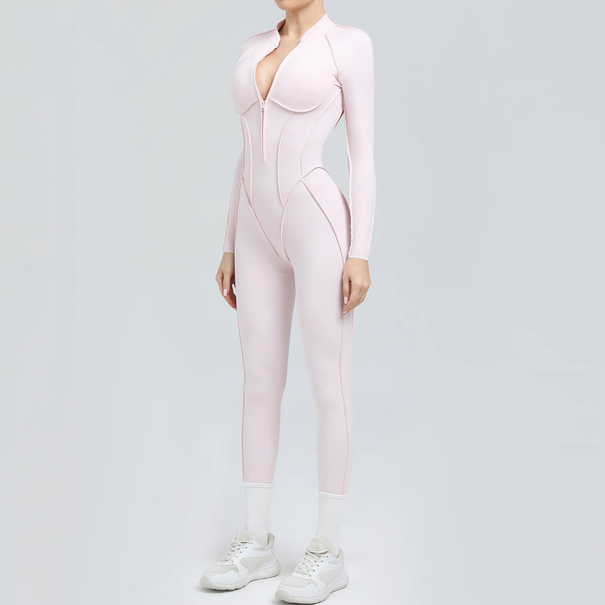Yoga Fitness Overalls Jumpsuit Gym Stretch Leggings Jogging Anzug Top Push Up