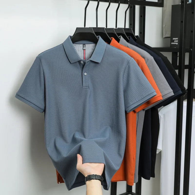 Herren Poloshirt POLO Shirt T-Shirt Kurzarm Zipper Hemd Fashion Polohemd Top NEU