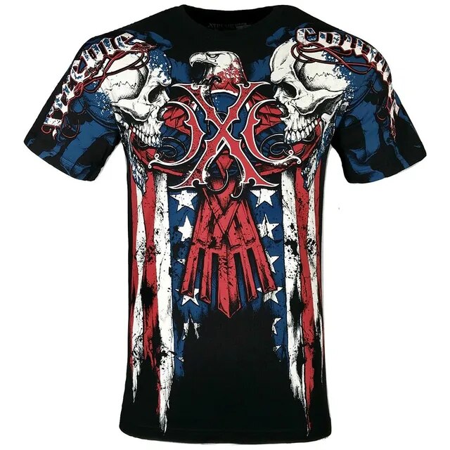 Herren Fashion Vintage 3D T-Shirt Rundhals Unisex Sommer Streetwear