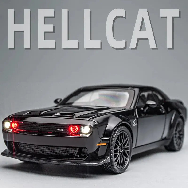 1:32 Modellauto Dodge Challenger Metall Spielzeug Kinder Automodell Geschenk