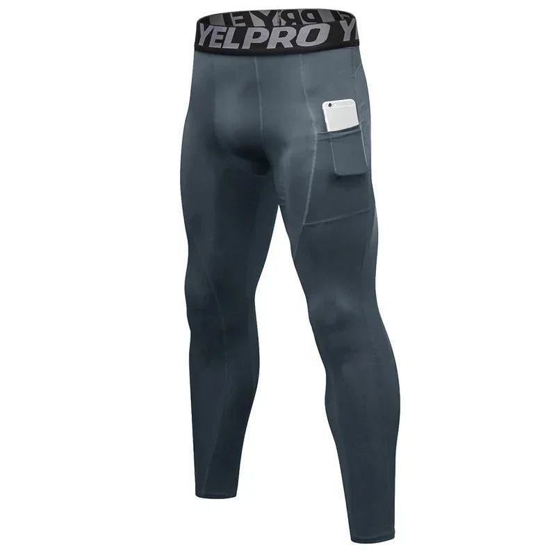 Herren Leggings Sporthose Jogginghose Trainingshose Lauf Hose Kompressionshose
