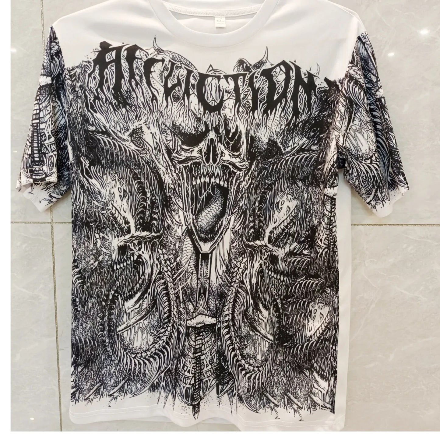 Herren Fashion Vintage 3D T-Shirt Rundhals Unisex Sommer Streetwear