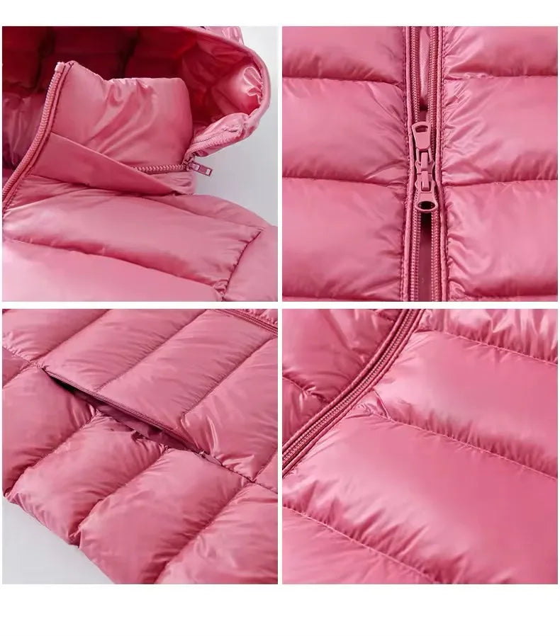 Damen Daunenjacke leichte & wetterfeste Steppjacke Stepp Jacke Übergangsjacke