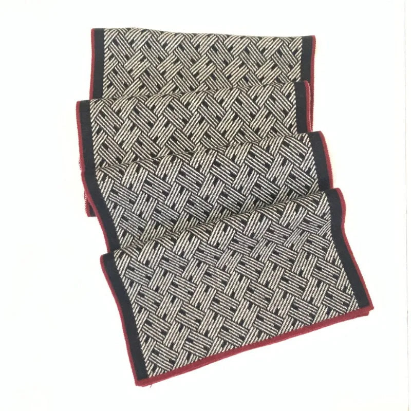 Herren Schal Winterschal Stola Schlauchschal Halstuch Wollschal Strickschal Loop