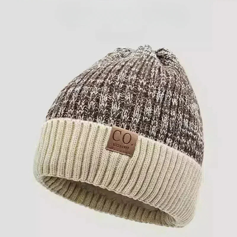 Warme Herren Damen Wintermütze Woll Mütze Fashion Strickmütze Kappe Hut Unisex