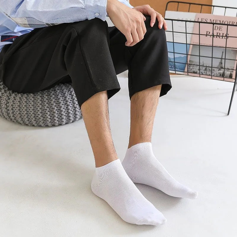 10 Paar Sneakers Socken Herren Damen Sport Freizeit Kurzsocken Füßlinge Gr 38–46