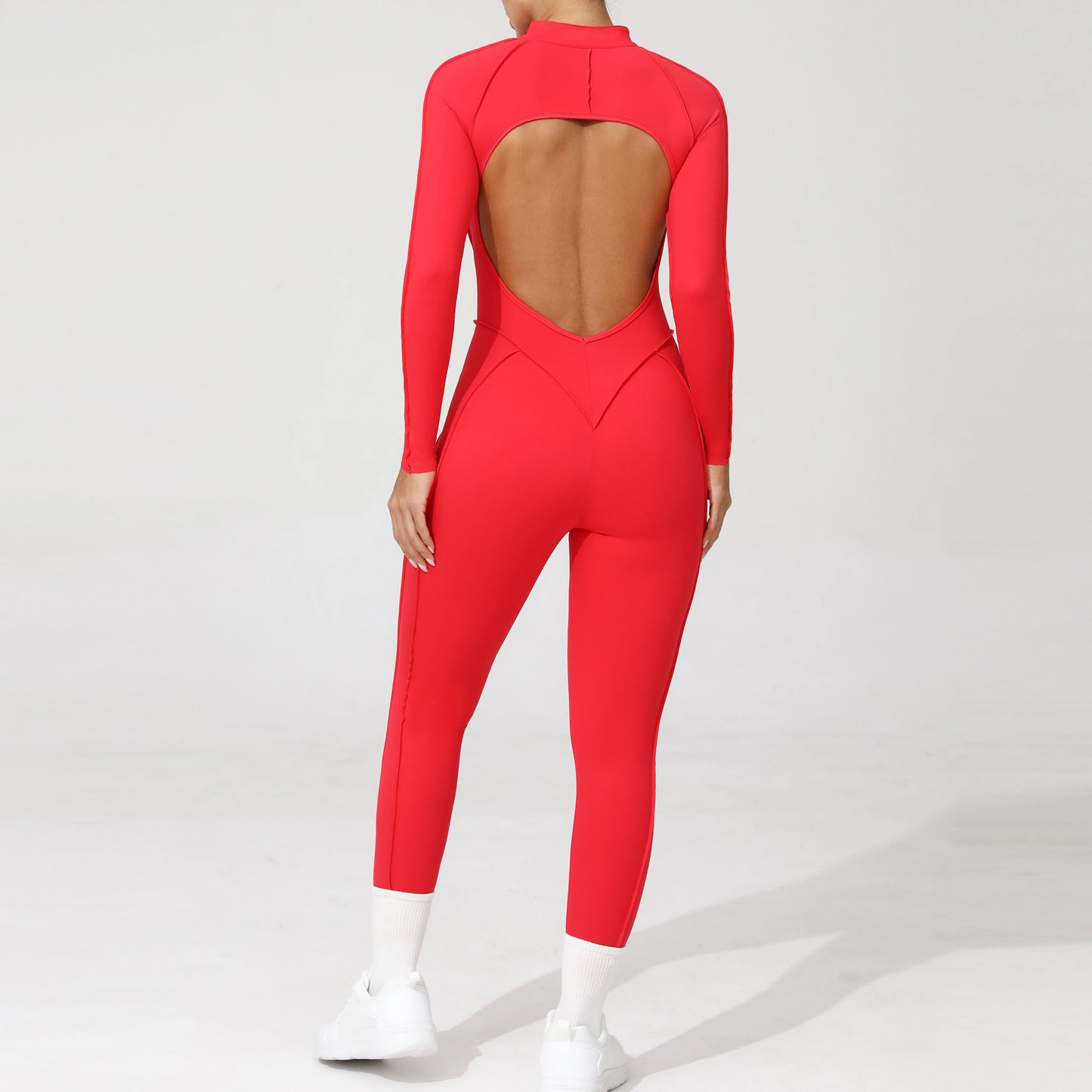 Yoga Fitness Overalls Jumpsuit Gym Stretch Leggings Jogging Anzug Top Push Up