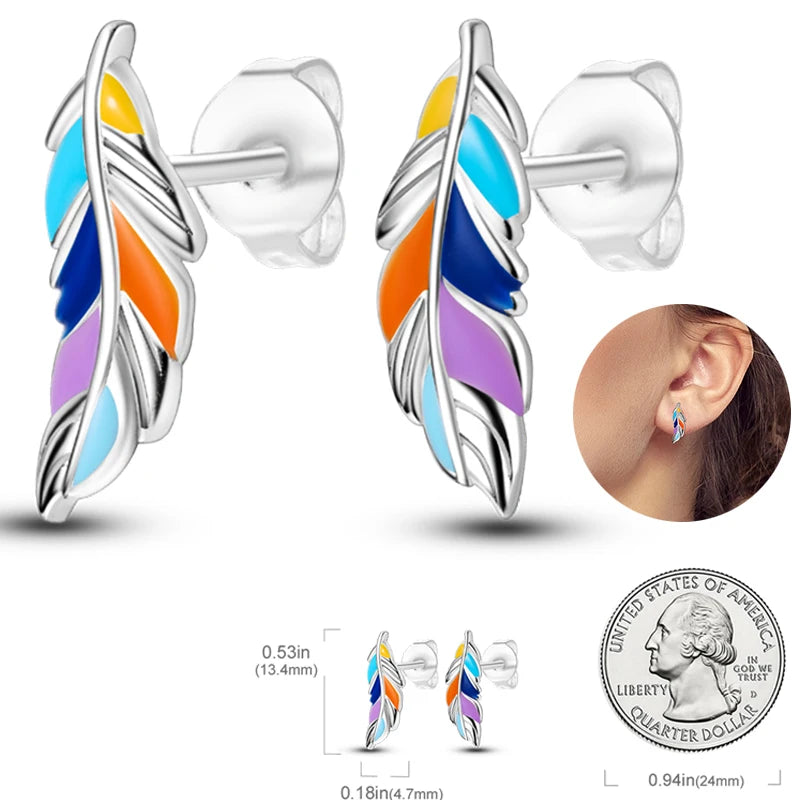 Creolen 925 Silber Ohrringe Zirkonia | Hypoallergen | Luxus Ohrstecker Geschenk