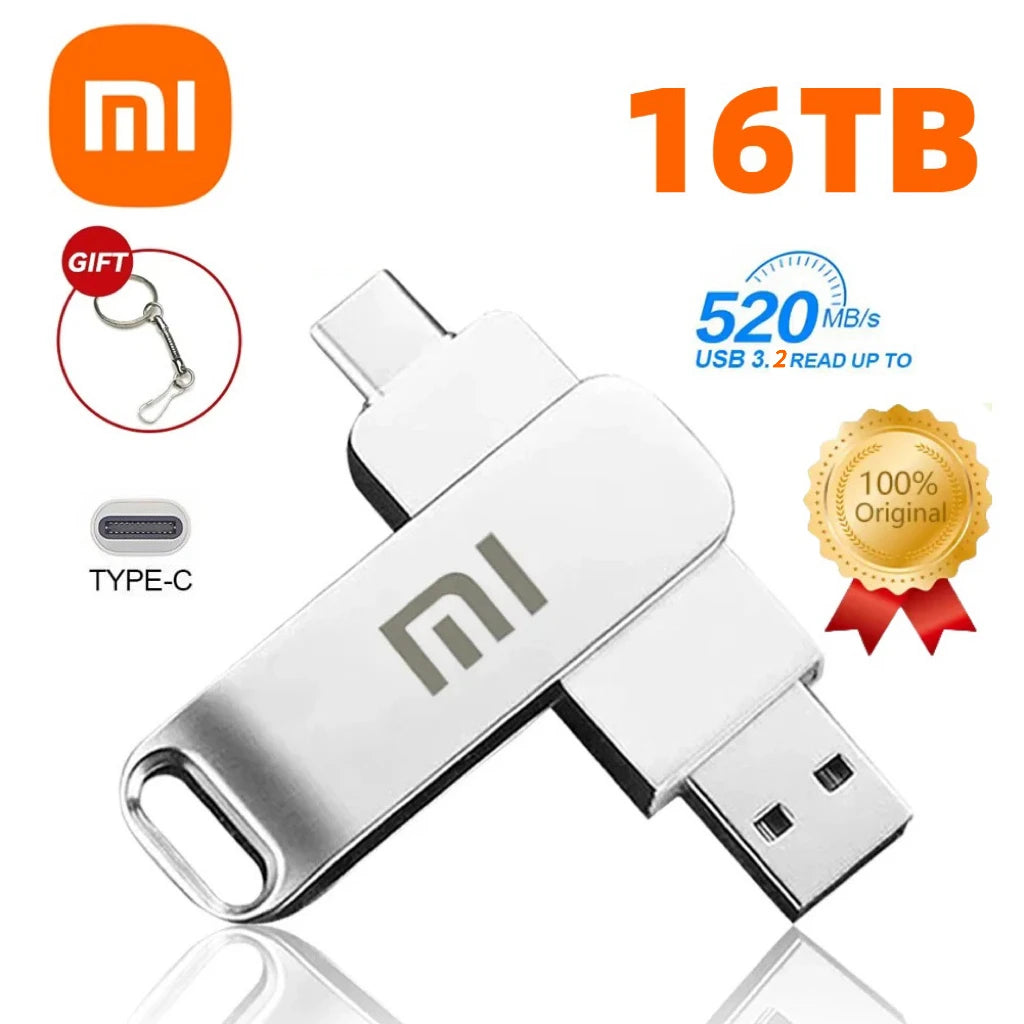 USB Stick 16TB 2TB 1TB USB-C Speicherstick High Speed Memorystick USB Speicher