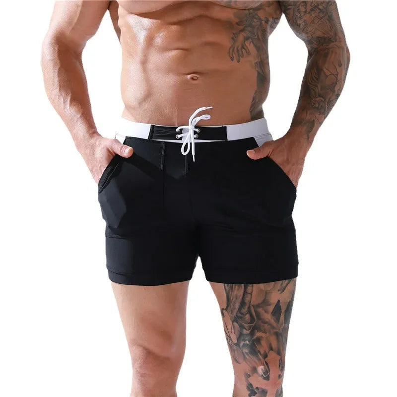 Costume Mare Uomo Pantaloncini corti Boxer Shorts Bagno Slip Interno Piscina