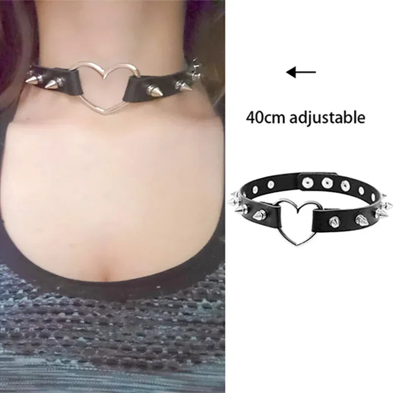 Sexy Halsband Harness Kette BH Gürtel  Punk Goth Frauen Bdsm Bondage Chocker