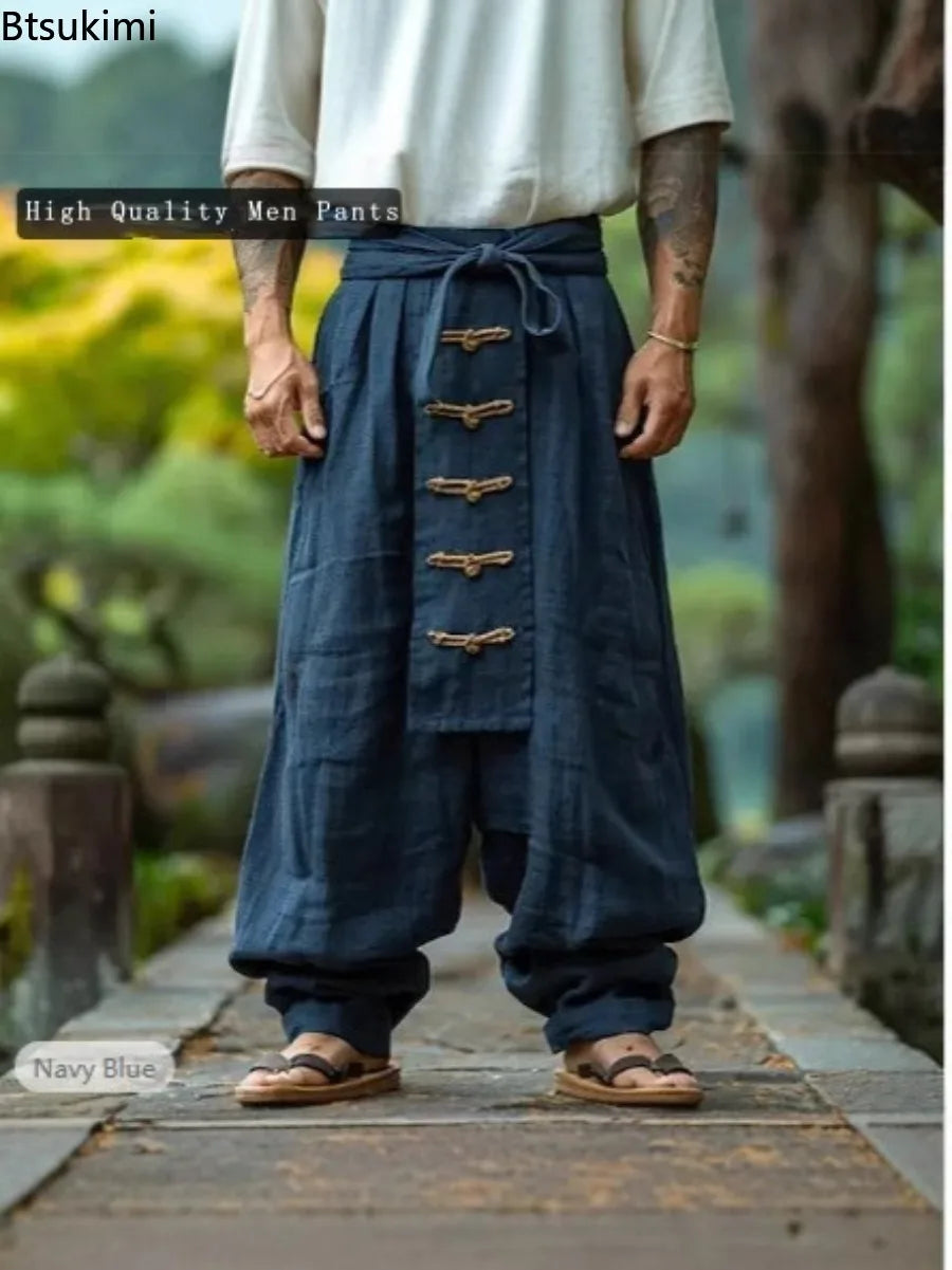Männer Hose Haremshosen Pumphosen Pluderhosen Hosenrock Herrenrock Kilt Jogger
