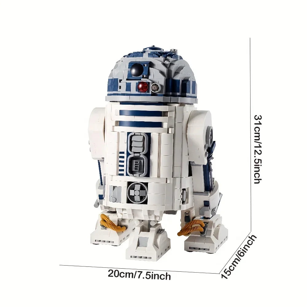 Technik Spielzeug R2D2 Modell Puzzle 2314 Teile 31CM Bausatz Kinder Geschenke