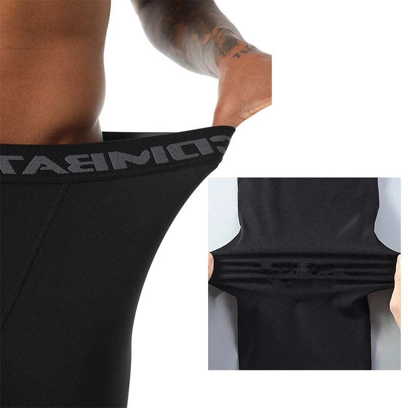 Herren Leggings Sporthose Jogginghose Trainingshose Lauf Hose Kompressionshose