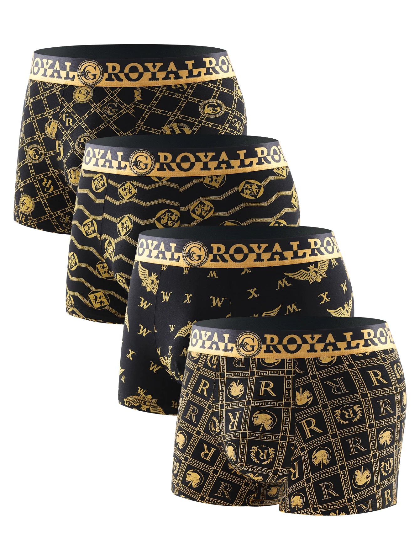 10er Pack Herren Boxershorts Unterhosen Basic Unterwäsche Boxer Shorts