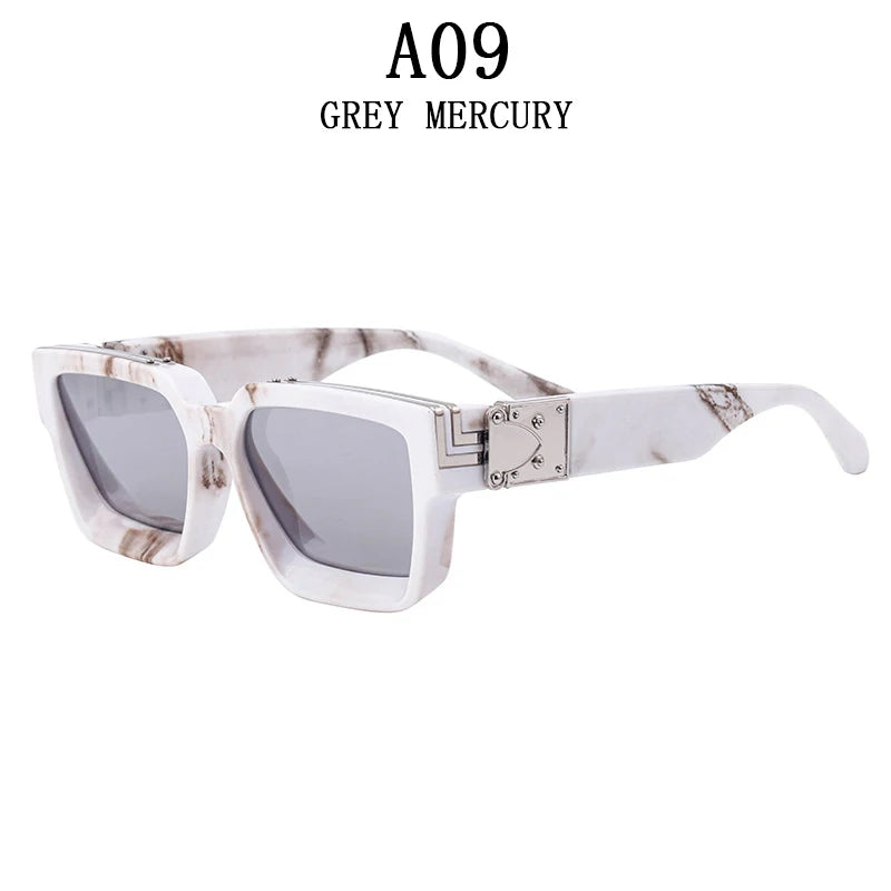 Damen Sonnenbrille Luxus Modische Herren Brille Vintage Pilotenbrille UV400