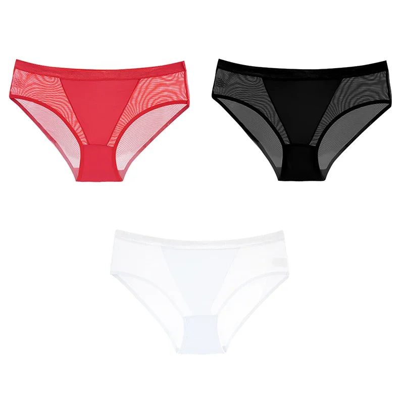 3Stk Frauen Spitze Tanga String Höschen Sexy Schlüpfer Slip Dessous Unterwäsche