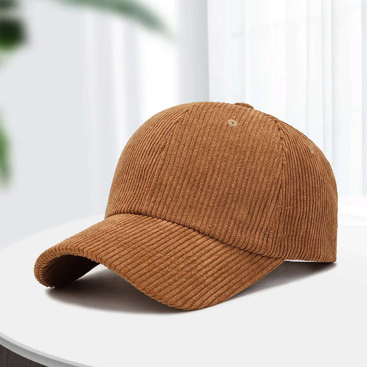 Basecap Baseball Cap Cord Look Mütze Kappe Männer Frauen Cappy Schirmmützen