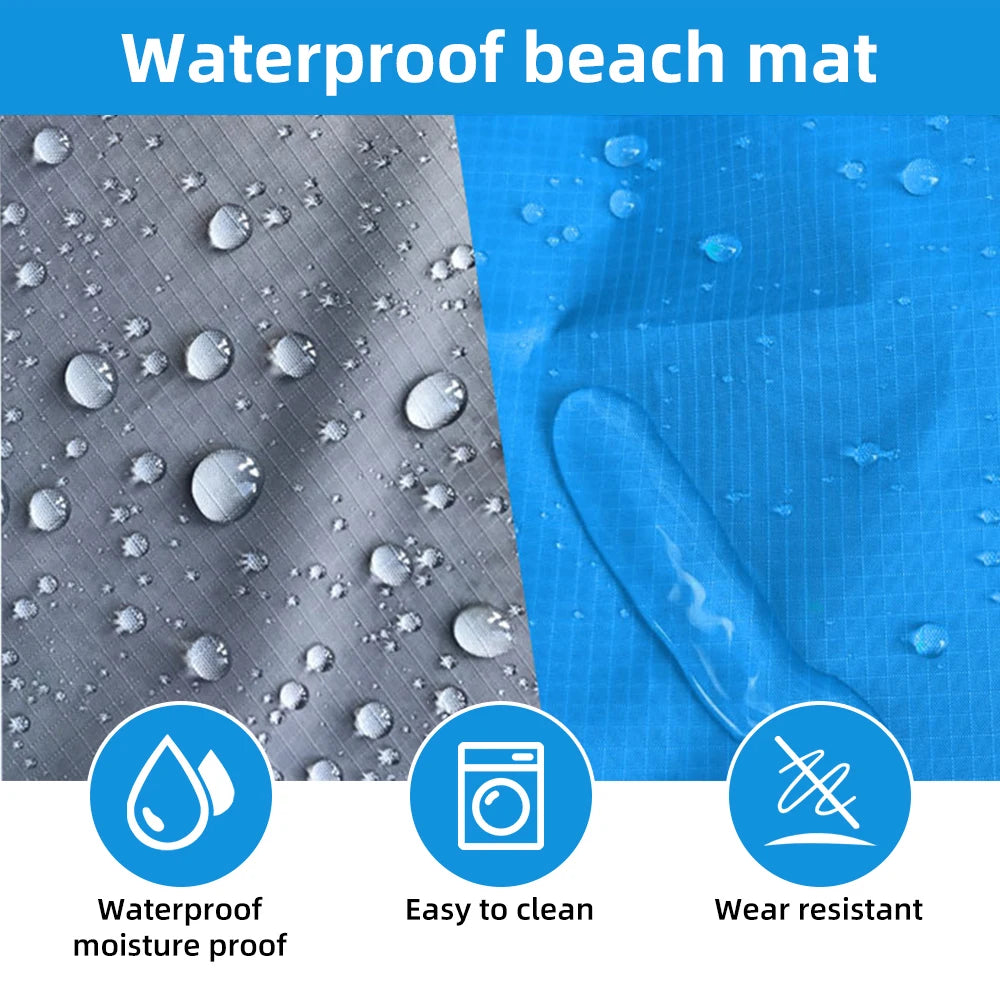 Picknickdecke Strandmatte Stranddecke Campingmatte Matte Decke Strandlaken