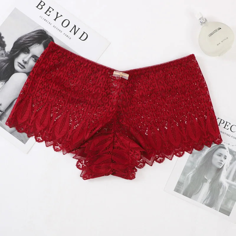 Frauen Spitze Tanga String Höschen Sexy Schlüpfer Slip Dessous Unterwäsche
