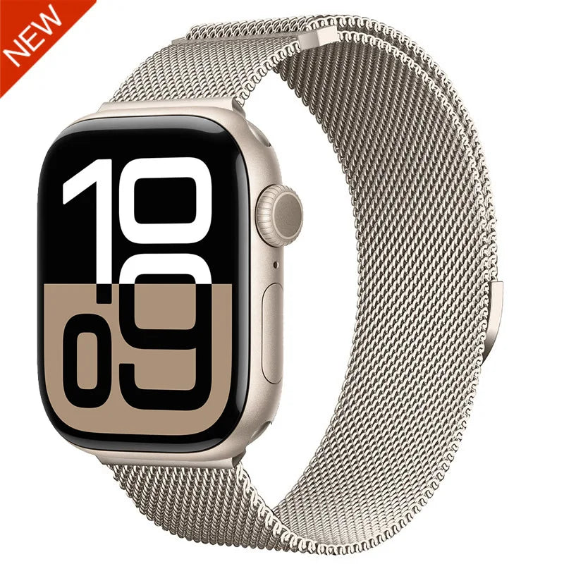 Milanese Armband für Apple Watch Series 9 8 7 6 5 4 3 SE Ultra Sport Band iWatch