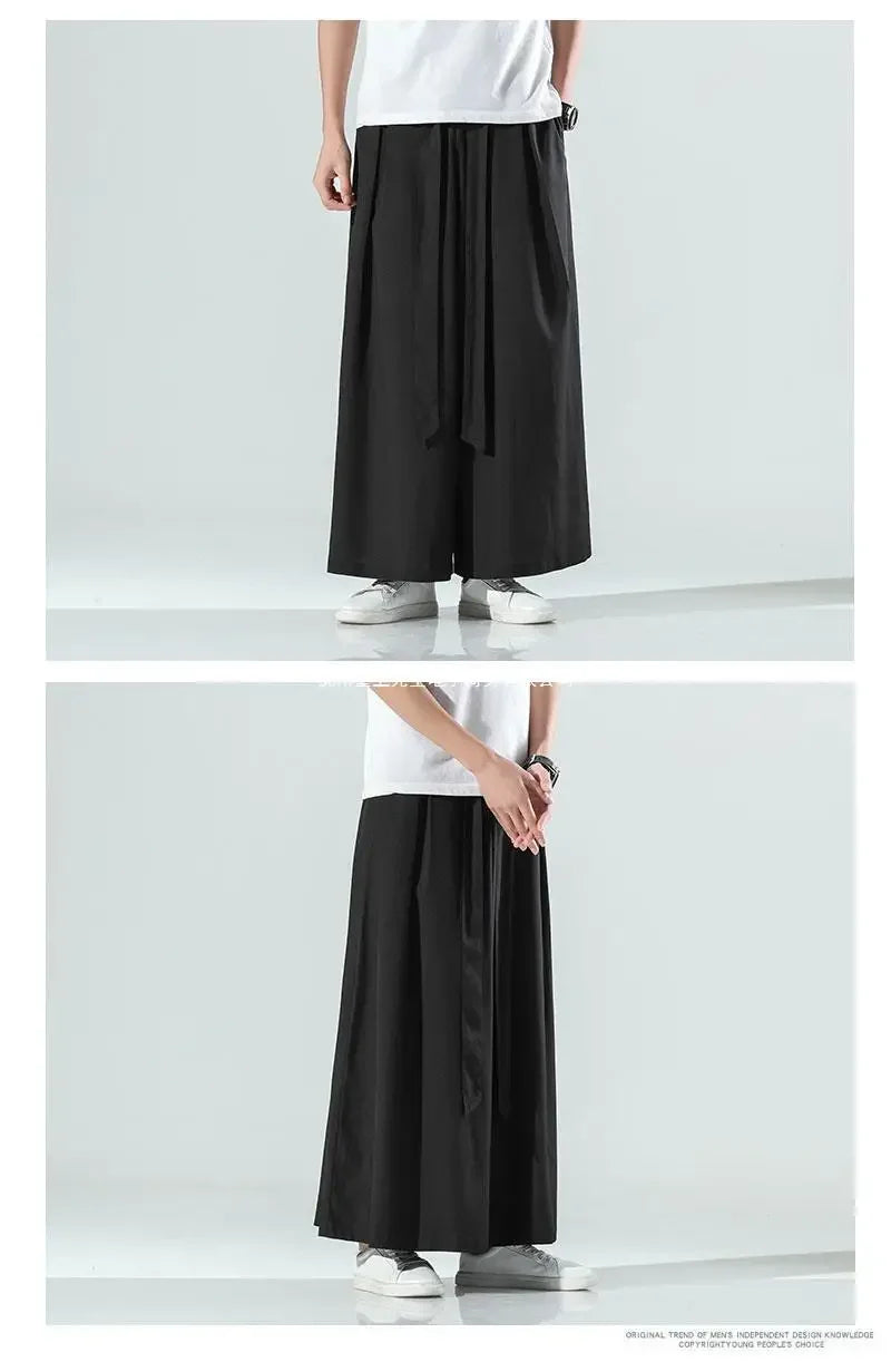 Männer Hose Haremshosen Pumphosen Pluderhosen Hosenrock Herrenrock Kilt Jogger