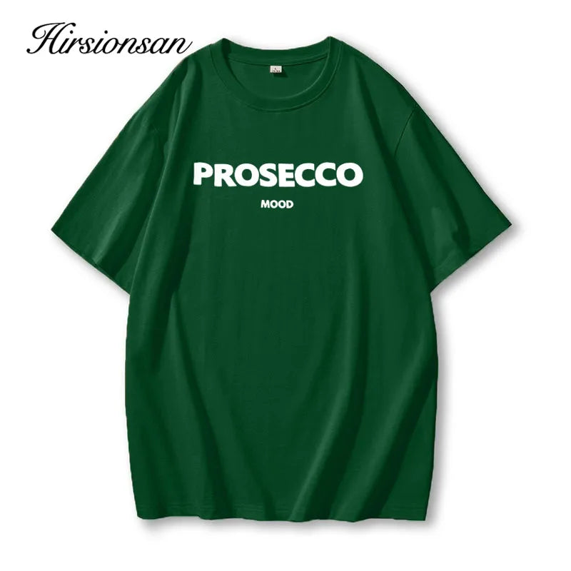 Damen Sommer Top Prosecco T-Shirt Rundausschnitt Hemd & Bluse Damentop Mädchen