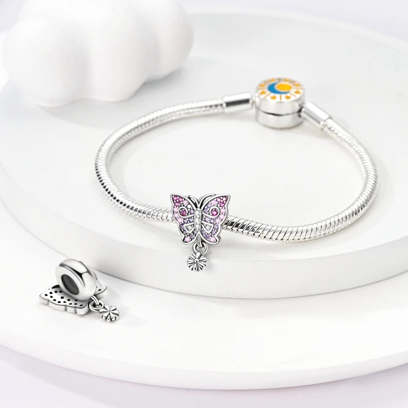 Charms Anhänger 925er Sterling Silber Charm Armband verschiedene Damen Geschenk