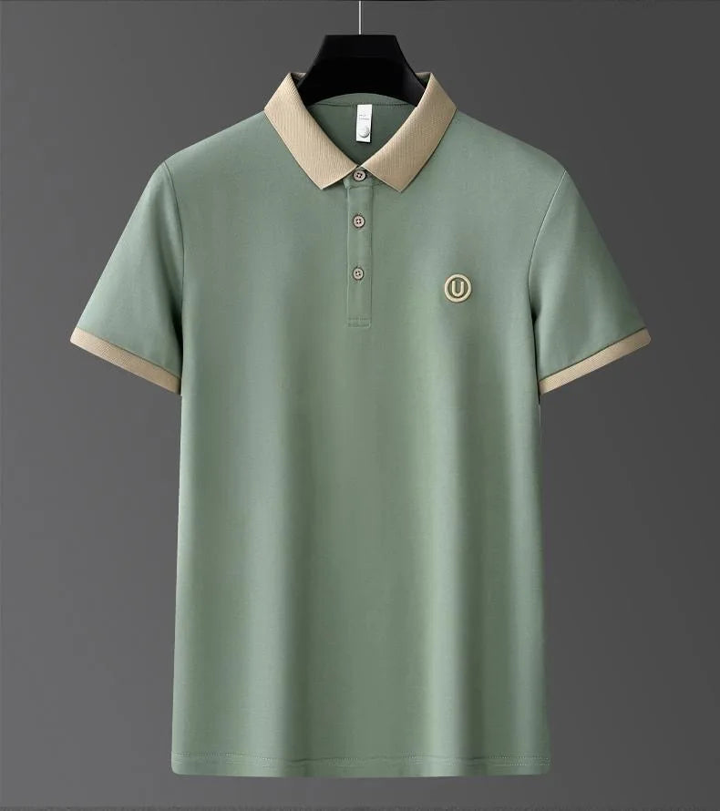 Herren Poloshirt POLO Shirt T-Shirt Kurzarm Zipper Hemd Fashion Polohemd Top NEU