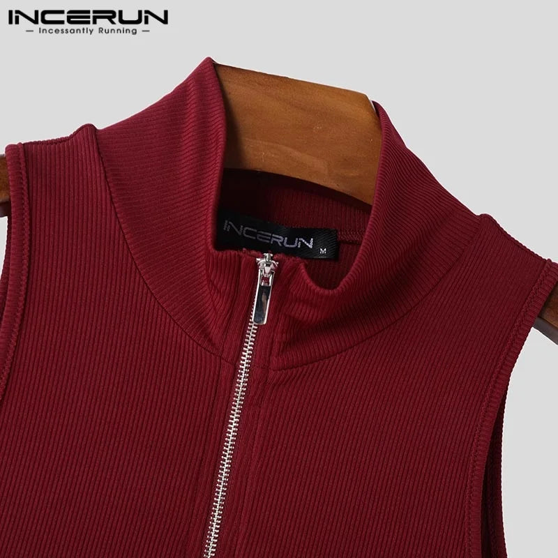 Herren Oberteil Ärmellos Tank Top Sexy Shirt Clubwear Muskel T-Shirt Unterhemd