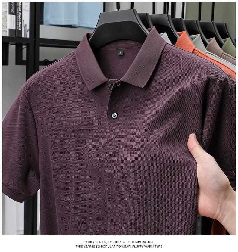 Herren Poloshirt POLO Shirt T-Shirt Kurzarm Zipper Hemd Fashion Polohemd Top NEU