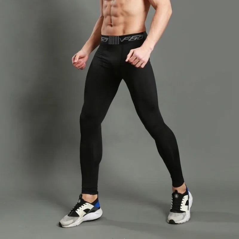 Herren Leggings Sporthose Jogginghose Trainingshose Lauf Hose Kompressionshose