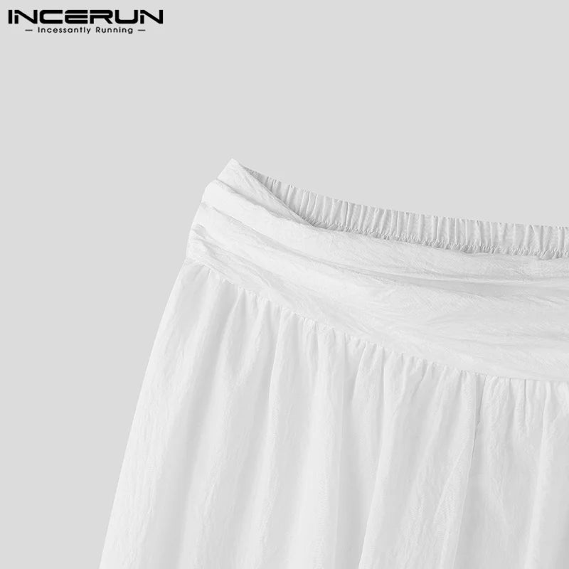 Männer Haremshosen Pumphosen Pluderhosen Hosenrock Hose Herrenrock Kilt Jogger