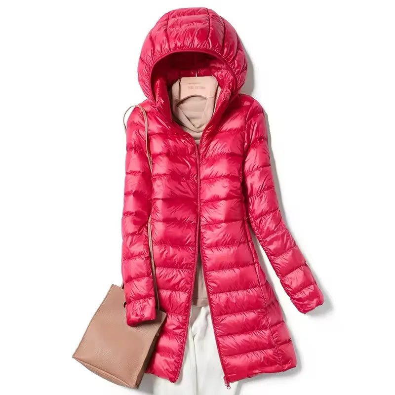 Damen Daunenjacke leichte & wetterfeste Steppjacke Stepp Jacke Übergangsjacke