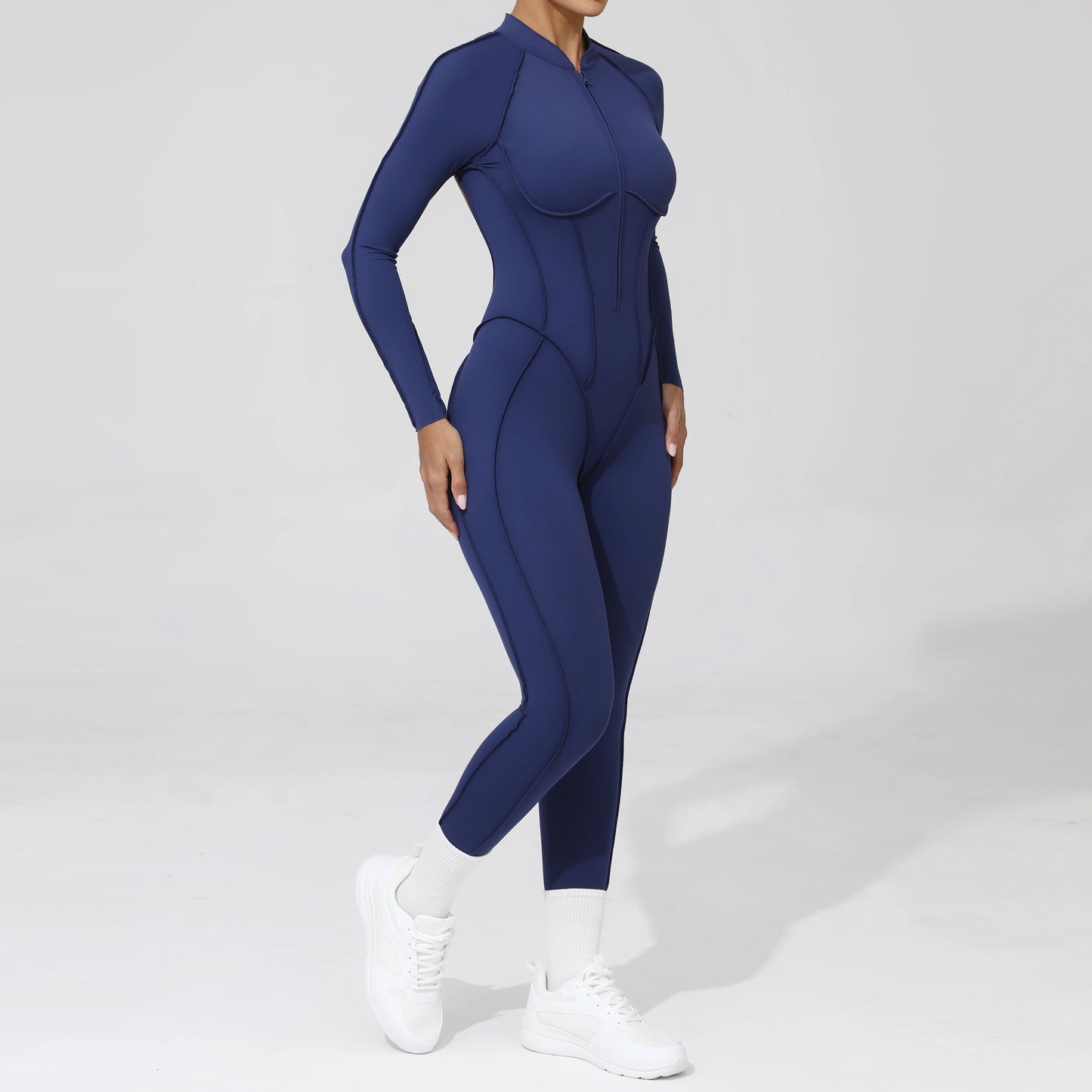 Yoga Fitness Overalls Jumpsuit Gym Stretch Leggings Jogging Anzug Top Push Up