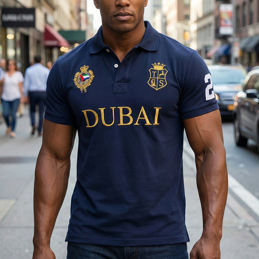 Herren Poloshirt POLO Shirt T-Shirt Kurzarm Hemd Fashion Polohemd Herrenmode Top
