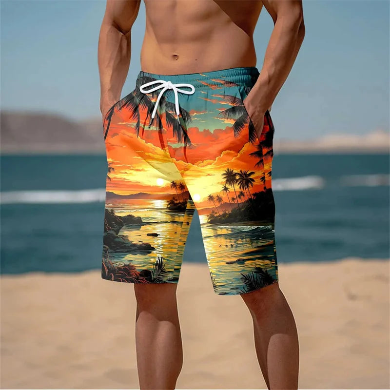 Herren Badehose Badeshort Kurze Hose Shorts Schwimmhose 100% Polyester NEU