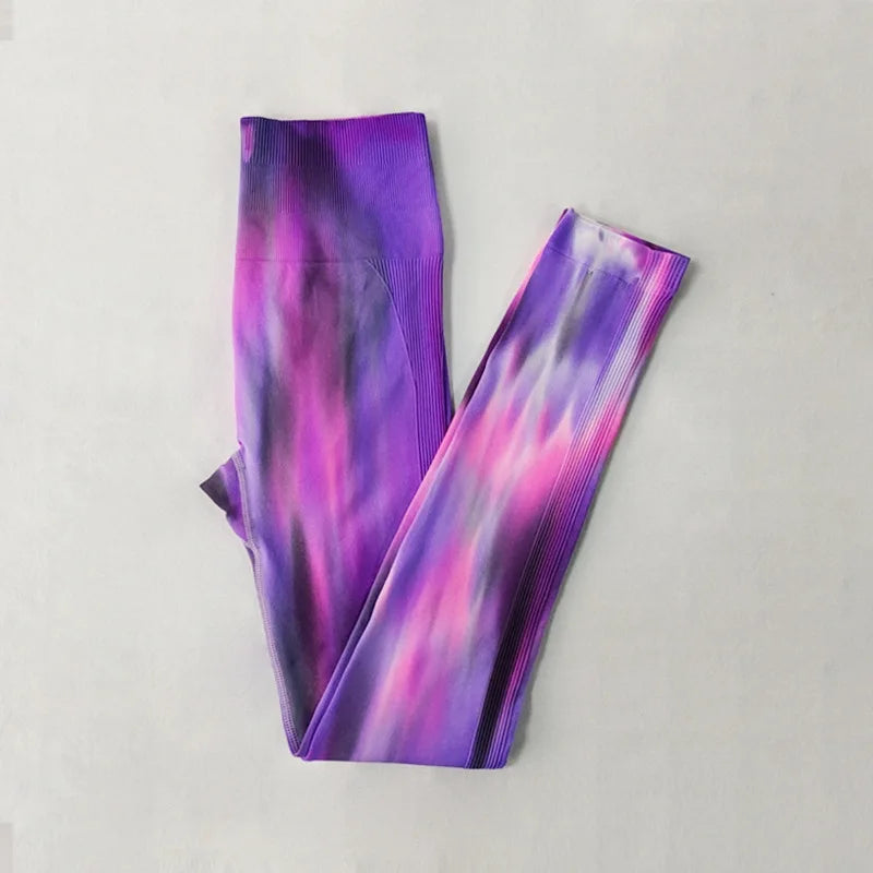 Yoga Leggings Push Up Damen Sport Hose Fitness Gym Stretch Leggins Jogginghose