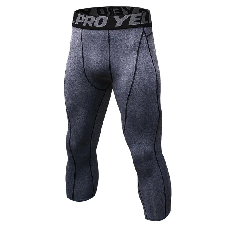 Herren Leggings Sporthose Jogginghose Trainingshose Lauf Hose Kompressionshose