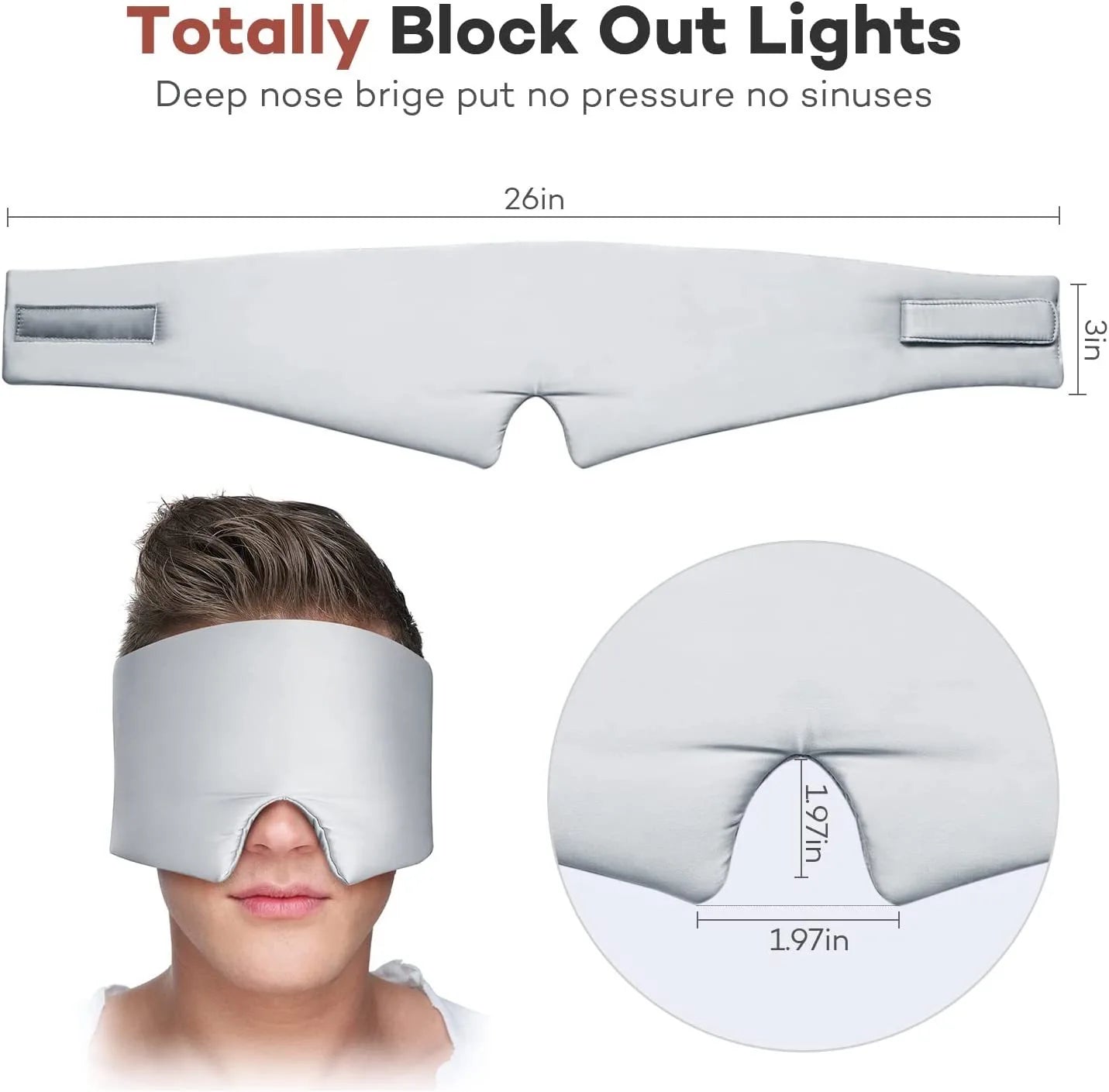 Schlafmaske Maske Augenbinde Augenmaske Nachtmaske 3D Schlafbrille