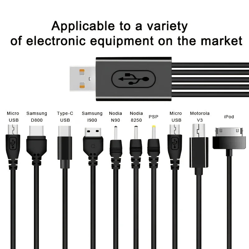 Multi Universal Ladekabel USB Typ C Datenkabel für Samsung Huawei Handy