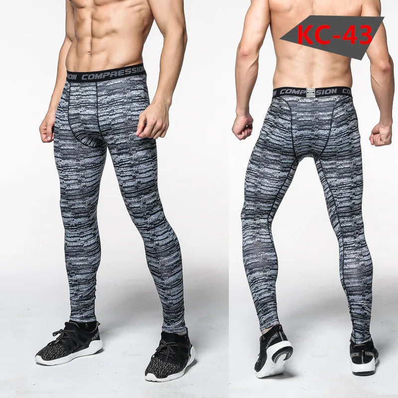 Herren Leggings Sporthose Jogginghose Trainingshose Lauf Hose Kompressionshose
