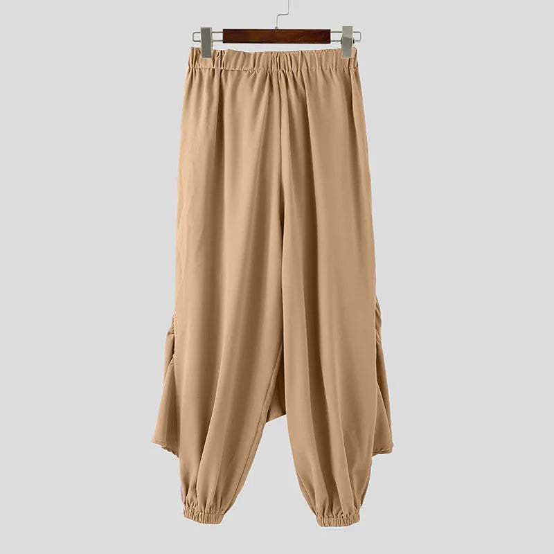 Männer Hose Haremshosen Pumphosen Pluderhosen Hosenrock Herrenrock Kilt Jogger
