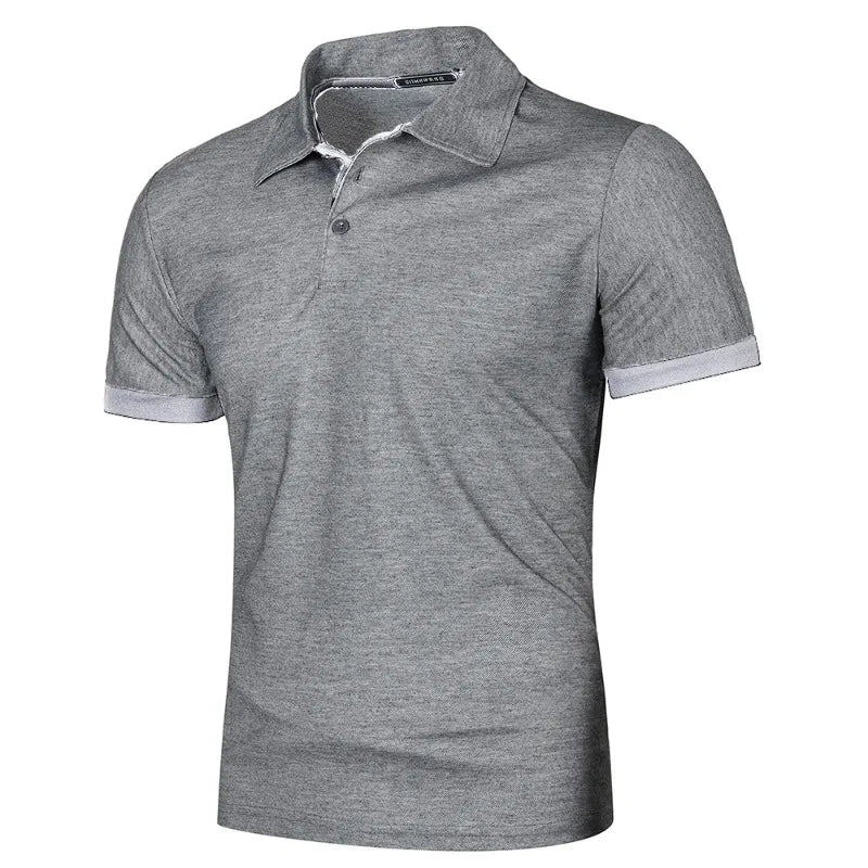 Herren Poloshirt POLO Shirt T-Shirt Kurzarm Zipper Hemd Fashion Polohemd Top NEU