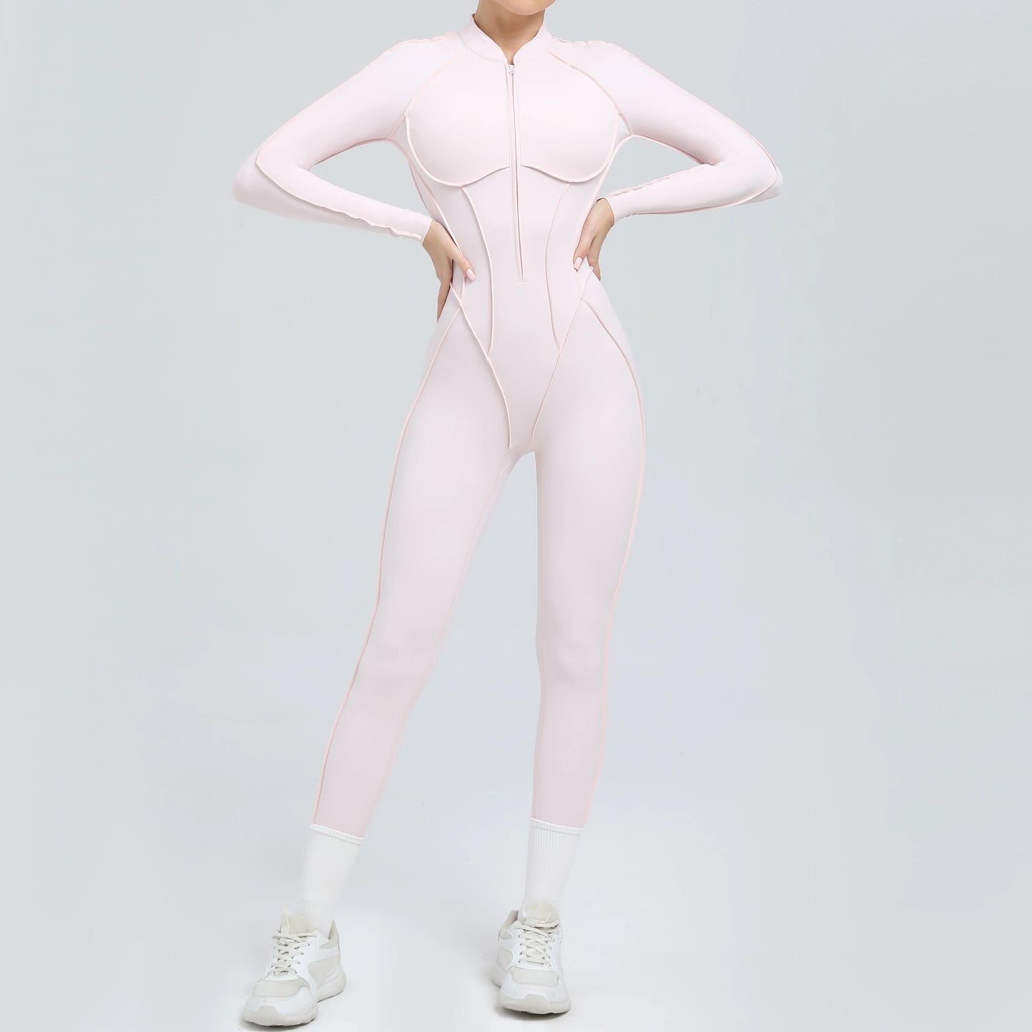 Yoga Fitness Overalls Jumpsuit Gym Stretch Leggings Jogging Anzug Top Push Up
