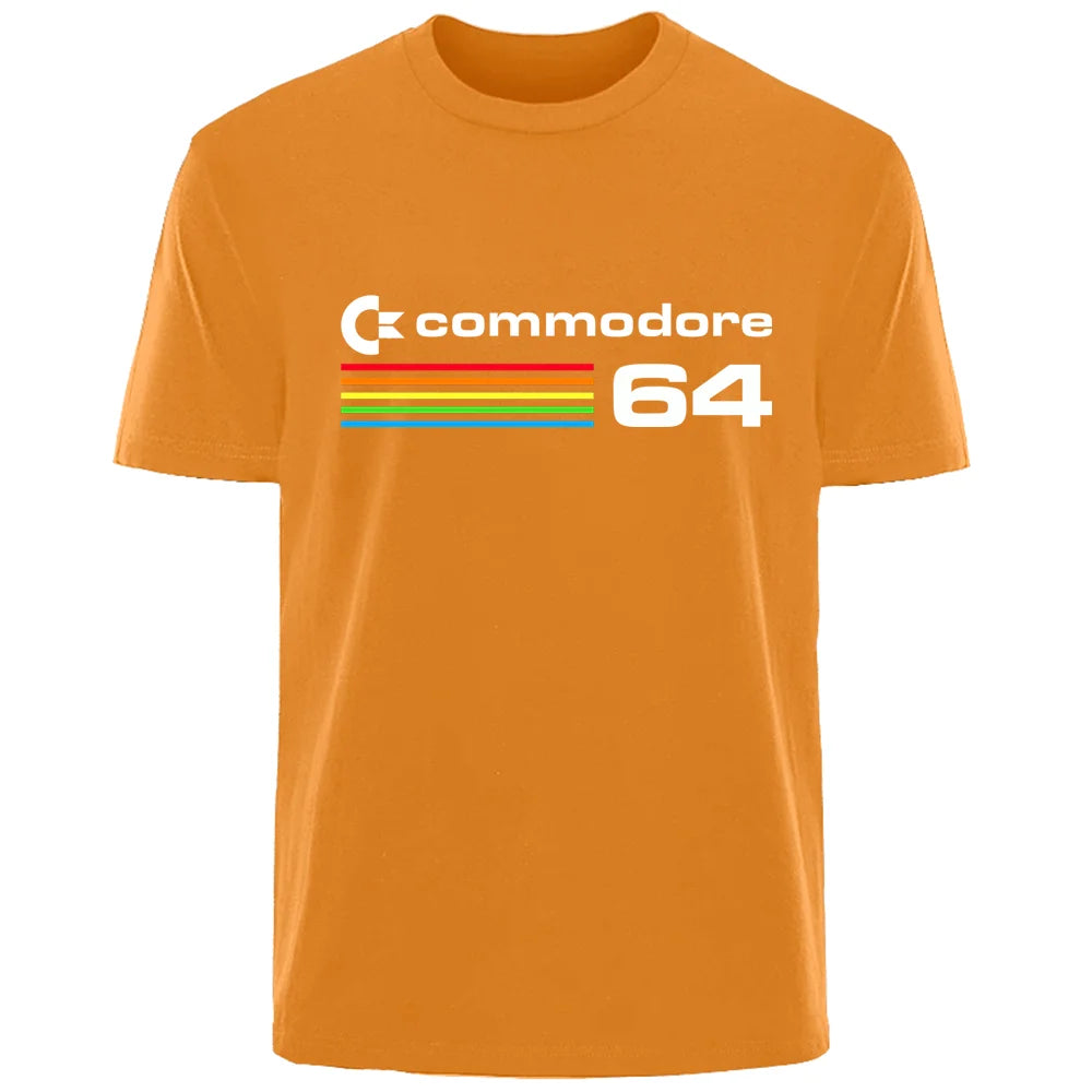 Fashion Herren Commodore 64 T-Shirt Rundhals Unisex Sommer Streetwear Tank Top