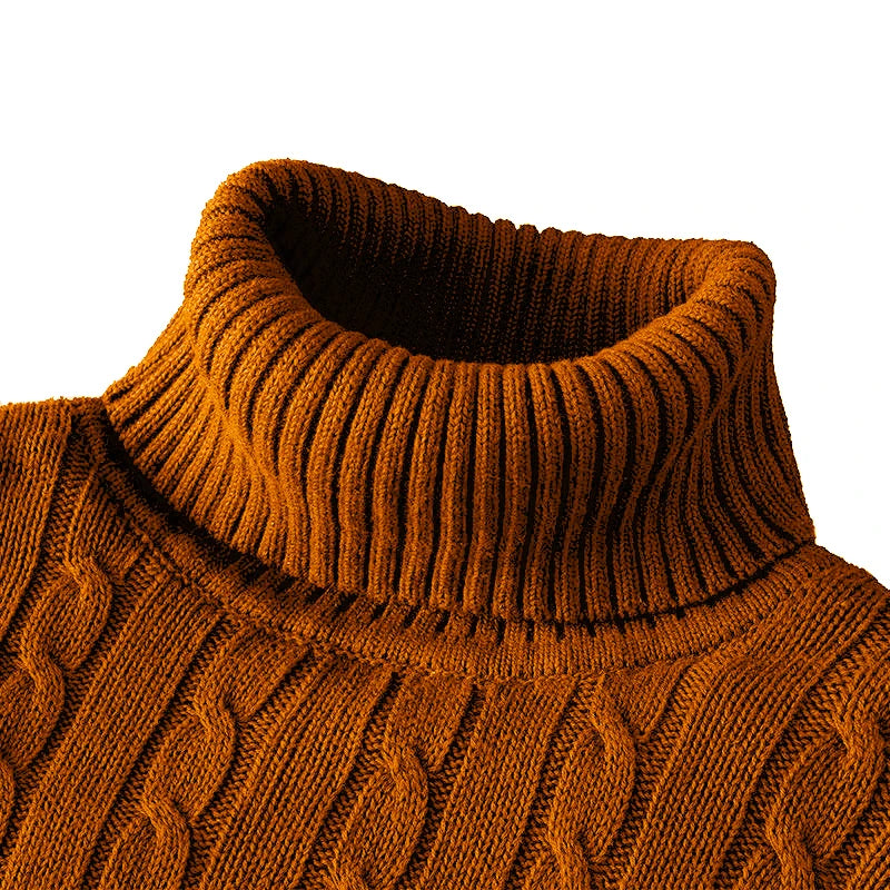 Herren Rollkragen Pullover Sweatshirt Pulli Zipper Sweater Shirt Langarmshirt