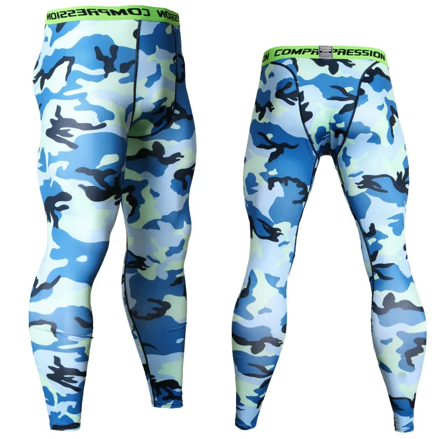 Herren Leggings Sporthose Jogginghose Trainingshose Lauf Hose Kompressionshose
