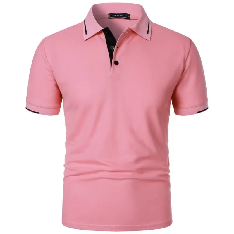 Herren Poloshirt POLO Shirt T-Shirt Kurzarm Zipper Hemd Fashion Polohemd NEU