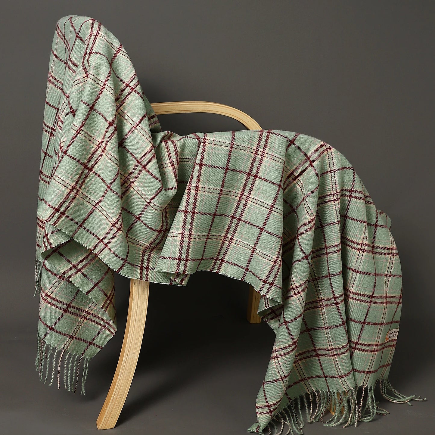 Damen Schal Winterschal Stola Schlauchschal Halstuch Wollschal Strickschal Loop